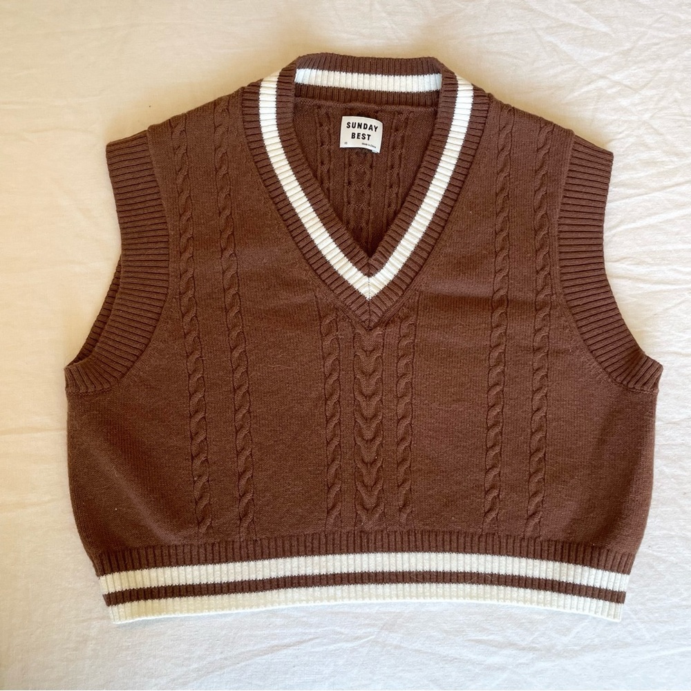 Sunday Best Winston sweater vest